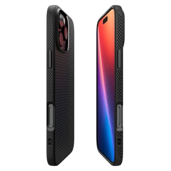 Maska SPIGEN Liquid Air za iPhone 16 Pro Max mat crna