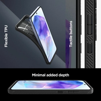 Maska SPIGEN Liquid Air za Samsung A55 mat crna