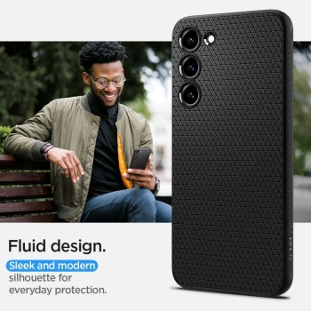 Maska SPIGEN Liquid Air za SAMSUNG S23 matte black