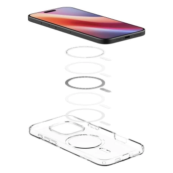 Maska SPIGEN Liquid Crystal MAG komp. sa MagSafe za iPhone 16 Pro providna