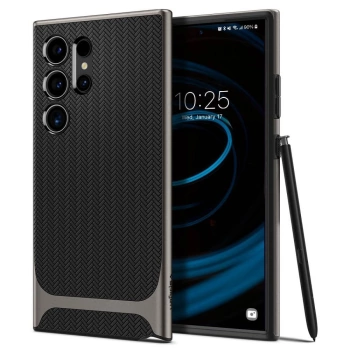 Maska SPIGEN NEO Hybrid za Samsung S24 Ultra gunmetal