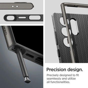 Maska SPIGEN NEO Hybrid za Samsung S24 Ultra gunmetal