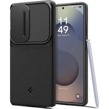 Maska SPIGEN Optik Armor Case za Samsung S25 Ultra crna