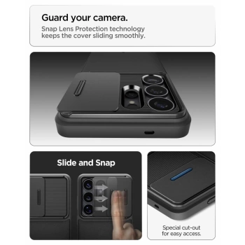Maska Spigen Optik Armor Case za Samsung S26 Ultra crna