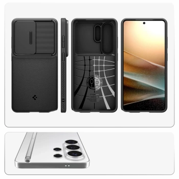 Maska Spigen Optik Armor Case za Samsung S26 Ultra crna