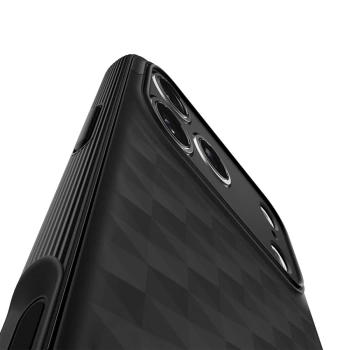 Maska Spigen Parallax "S" MagSafe za iPhone 17 Pro Max mat crna