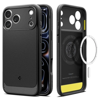 Maska Spigen Rugged Armor Mag za iPhone 17 Pro matte crna