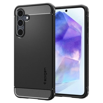 Maska SPIGEN Rugged Armor za Samsung A55 mat crna