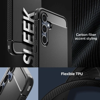 Maska SPIGEN Rugged Armor za Samsung A55 mat crna