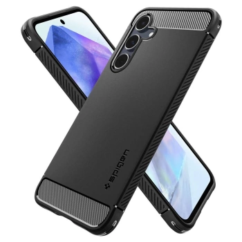 Maska SPIGEN Rugged Armor za Samsung A55 mat crna