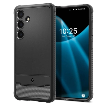 Maska SPIGEN Rugged Armor za Samsung S24 mat crna