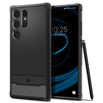Maska SPIGEN Rugged Armor za Samsung S24 Ultra mat crna