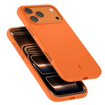 Maska Spigen Silicone Fit Mag Case za iPhone 17 Pro Max Orange