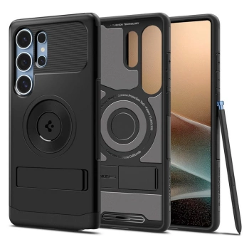 Maska Spigen Slim Armor MagSafe Case za Samsung S25 Ultra crna