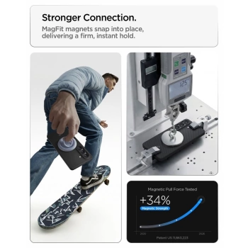 Maska Spigen Spigen AirSkin Aramid MagSafe za Samsung S26 Ultra crna