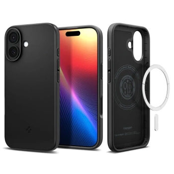 Maska Spigen Thin Fit MagSafe za iPhone 17 crna