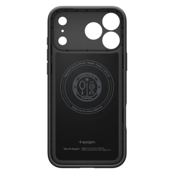 Maska Spigen Thin Fit MagSafe za iPhone 17 Pro crna