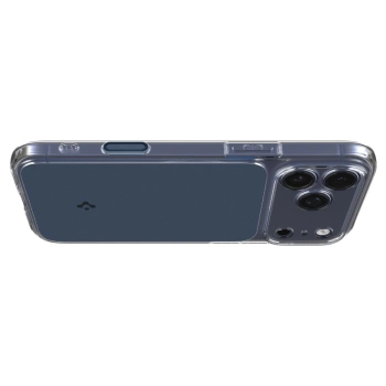 Maska Spigen Thin Fit MagSafe za iPhone 17 Pro Max clear plava