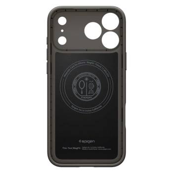Maska Spigen Thin Fit MagSafe za iPhone 17 Pro siva gunmetal