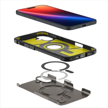 Maska SPIGEN Tough Armor komp.sa MagSafe za iPhone 16 gunmetal