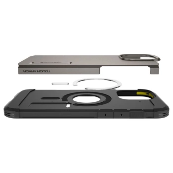 Maska SPIGEN Tough Armor komp.sa MagSafe za iPhone 16 Pro gunmetal