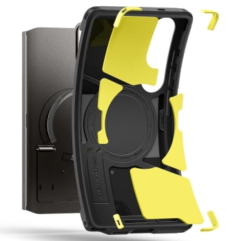 Maska SPIGEN Tough Armor komp.sa MagSafe za Samsung S25 Ultra gunmetal