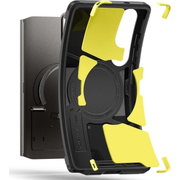 Maska SPIGEN Tough Armor komp.sa MagSafe za Samsung S25 Ultra gunmetal