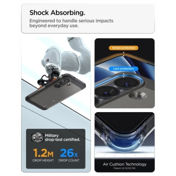 Maska Spigen Tough Armor MagSafe za Samsung S26+ siva
