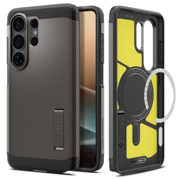 Maska Spigen Tough Armor MagSafe za Samsung S26 Ultra siva