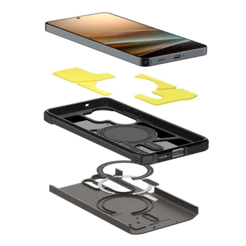 Maska Spigen Tough Armor MagSafe za Samsung S26 Ultra siva