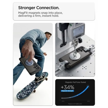 Maska Spigen Tough Armor MagSafe za Samsung S26 Ultra siva
