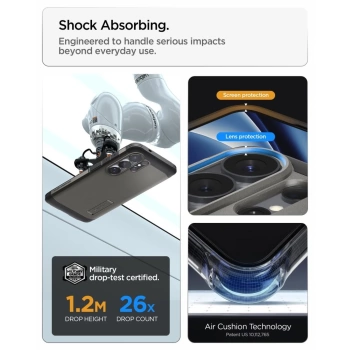 Maska Spigen Tough Armor MagSafe za Samsung S26 Ultra siva