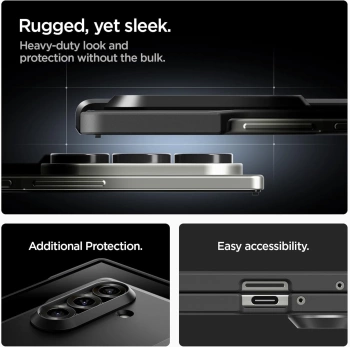 Maska SPIGEN Tough Armor Pro Mag Fit za Samsung Z Fold7 crna