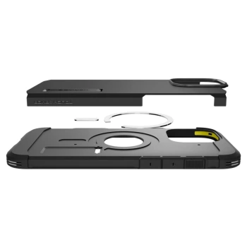 Maska Spigen Tough Armor "T" MagSafe za iPhone 16 Pro crna
