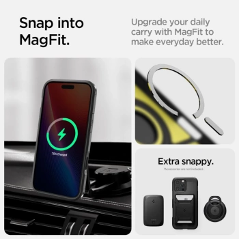 Maska Spigen Tough Armor "T" MagSafe za iPhone 16 Pro Max crna