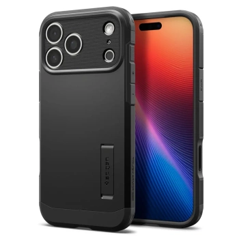 Maska Spigen Tough Armor "T" MagSafe za iPhone 17 Pro crna