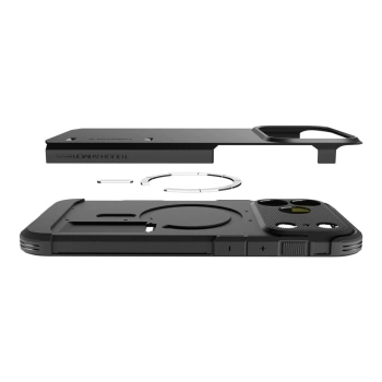 Maska Spigen Tough Armor "T" MagSafe za iPhone 17 Pro Max crna