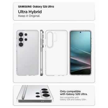 Maska Spigen Ultra Hybrid Case za Samsung S26 Ultra transparent