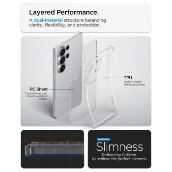 Maska Spigen Ultra Hybrid Case za Samsung S26 Ultra transparent