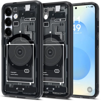Maska SPIGEN Ultra Hybrid Mag Case za Samsung S25 Zero One crna
