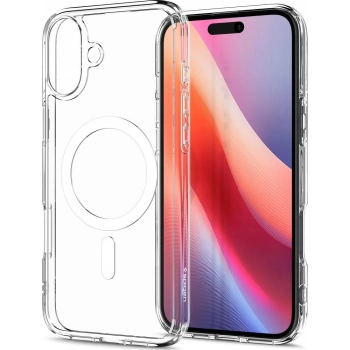 Maska SPIGEN Ultra Hybrid MAG komp.sa MagSafe za iPhone 16 bijela