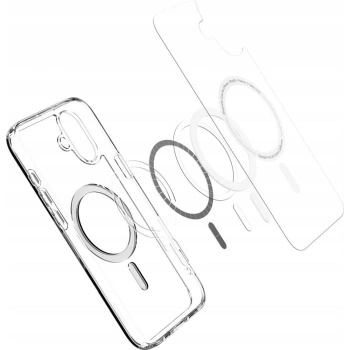 Maska SPIGEN Ultra Hybrid MAG komp.sa MagSafe za iPhone 16 bijela