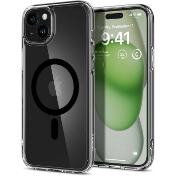 Maska SPIGEN Ultra Hybrid MAG komp.sa MagSafe za iPhone 16 crna