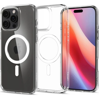 Maska SPIGEN Ultra Hybrid MAG komp.sa MagSafe za iPhone 16 Pro bijela