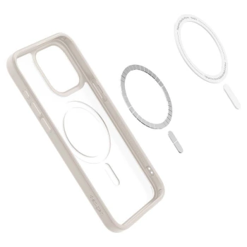 Maska SPIGEN Ultra Hybrid MAG komp.sa MagSafe za iPhone 16 Pro Max natural titan