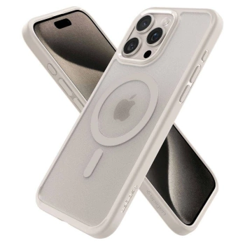 Maska SPIGEN Ultra Hybrid MAG komp.sa MagSafe za iPhone 16 Pro Max natural titan