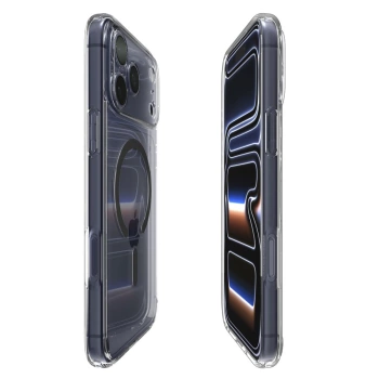 Maska Spigen Ultra Hybrid MagSafe za iPhone 17 Pro clear/siva