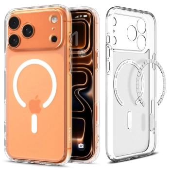 Maska Spigen Ultra Hybrid MagSafe za iPhone 17 Pro Max providna/bijela
