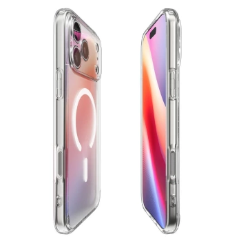 Maska Spigen Ultra Hybrid MagSafe za iPhone 17 Pro Max providna/bijela