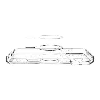Maska Spigen Ultra Hybrid MagSafe za iPhone 17 Pro Max providna/bijela
